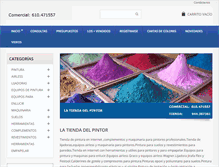 Tablet Screenshot of latiendadelpintor.org